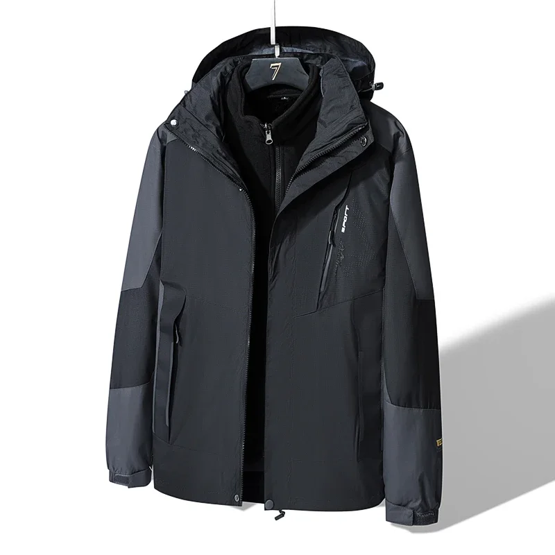 2025 2025 Outdoor Parka Set For Men And Women Winter Coat Thick And Warm Two-pieces Sets 3 In 1 Camping And Hiking Men Womens Pa
2025 2025 Outdoor Parka Set For Men And Women Winter Coat Thick And Warm Two-pieces Sets 3 In 1 Camping And Hiking Men Womens Pa