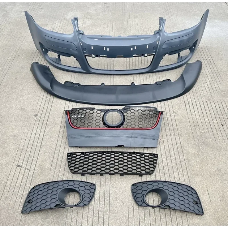 Suitable for Volkswagen old models / Golf 5 modified GTI front bumper assembly with front grille front bumper, Sagitar / Golf 5
Suitable for Volkswagen old models / Golf 5 modified GTI front bumper assembly with front grille front bumper, Sagitar / Golf 5