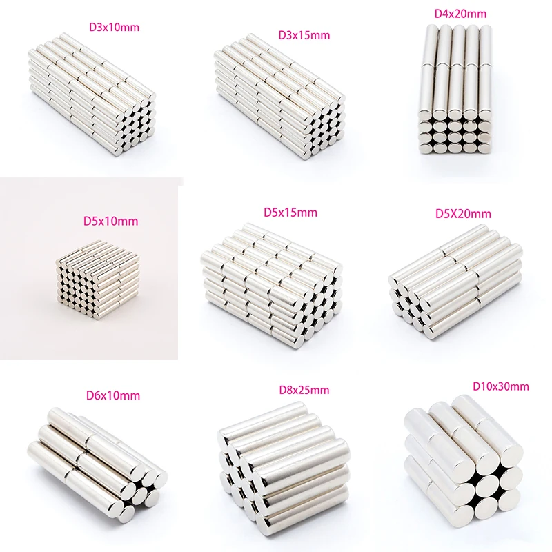 3x10 3x15 4x20 5x10 5x15 5x2 6x10 8x25 10x30 mm Neodymium Magnet NdFeB Round Super Powerful Strong Permanent Magnetic imanes
3x10 3x15 4x20 5x10 5x15 5x2 6x10 8x25 10x30 mm Neodymium Magnet NdFeB Round Super Powerful Strong Permanent Magnetic imanes