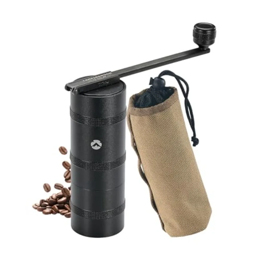 CAMPINGMOON Portable Manual Coffee Grinder Integrated Foldable Handle CNC Stainless Steel Burr Hand Grinder Professional Conica
CAMPINGMOON Portable Manual Coffee Grinder Integrated Foldable Handle CNC Stainless Steel Burr Hand Grinder Professional Conica