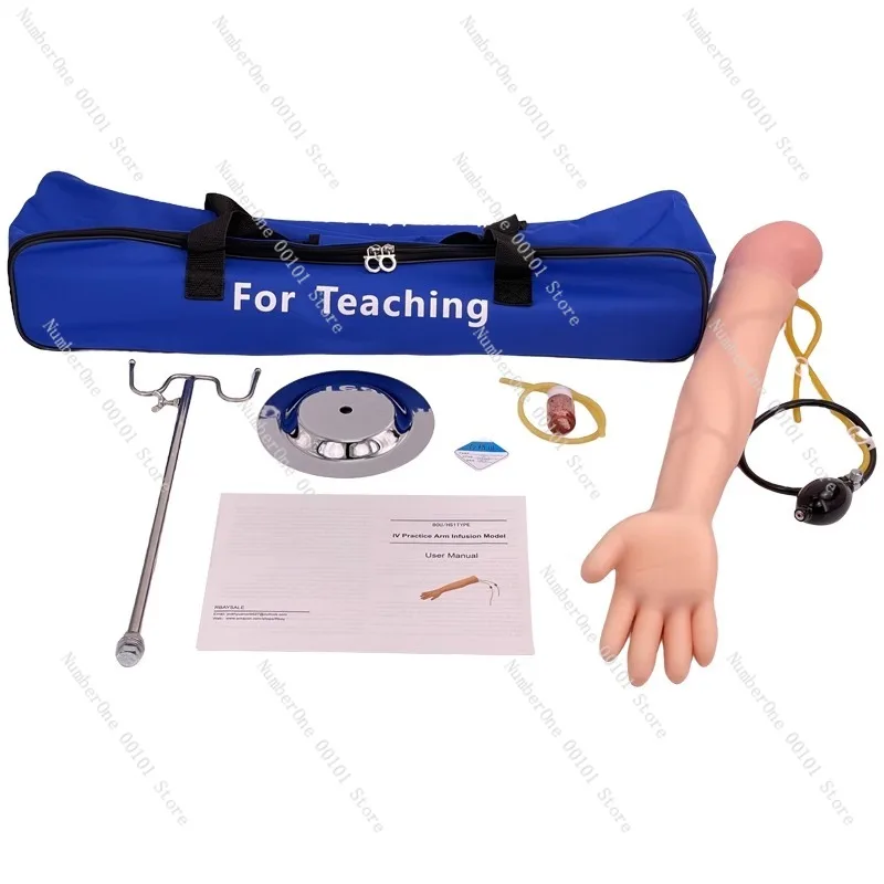 Fully Functional Arteriovenous Infusion Puncture and Intramuscular Injection Arm Model Deltoid Muscle Vein Training Injection
Fully Functional Arteriovenous Infusion Puncture and Intramuscular Injection Arm Model Deltoid Muscle Vein Training Injection