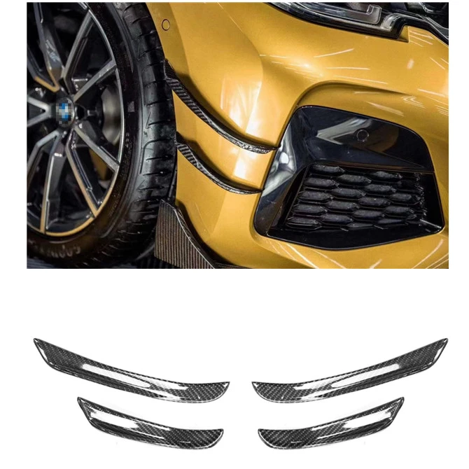 STLFHigh Quality G20 TK Style Side Splitters Carbon Fiber Front Bumper Canards for BMWs G20 G28 2019+ Sline Side Fender Vent
STLFHigh Quality G20 TK Style Side Splitters Carbon Fiber Front Bumper Canards for BMWs G20 G28 2019+ Sline Side Fender Vent