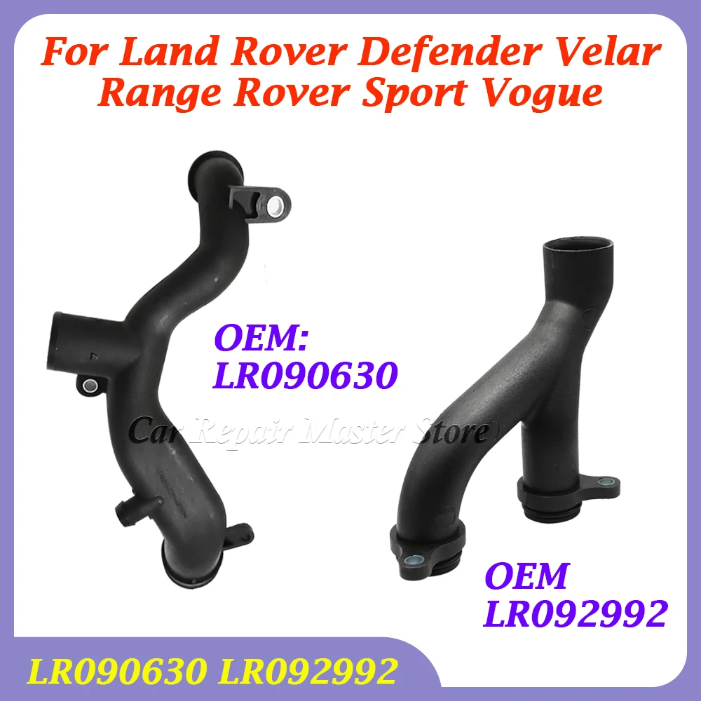 New Plastic Coolant Pipe Kit Car Auto Part LR090630 LR092992 For Land Rover Defender Velar Discovery 4 5 Range Rover Sport Vogue
New Plastic Coolant Pipe Kit Car Auto Part LR090630 LR092992 For Land Rover Defender Velar Discovery 4 5 Range Rover Sport Vogue