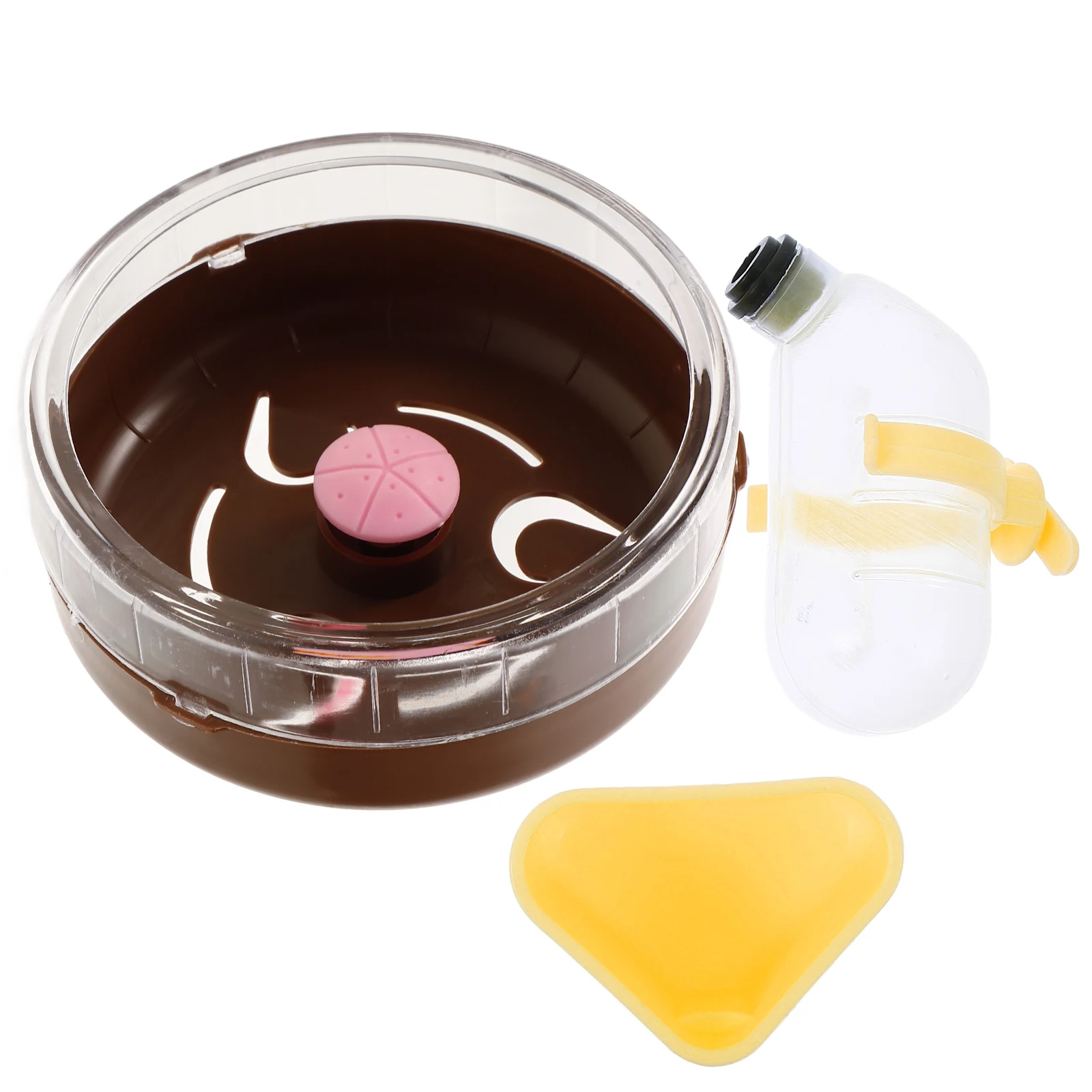 1 Set Running Wheel Food Bowl Water Bottle For Hamster Guinea Pig Small Pets Multifunctional Pet Cage Supplies Reusable Durable 
1 Set Running Wheel Food Bowl Water Bottle For Hamster Guinea Pig Small Pets Multifunctional Pet Cage Supplies Reusable Durable