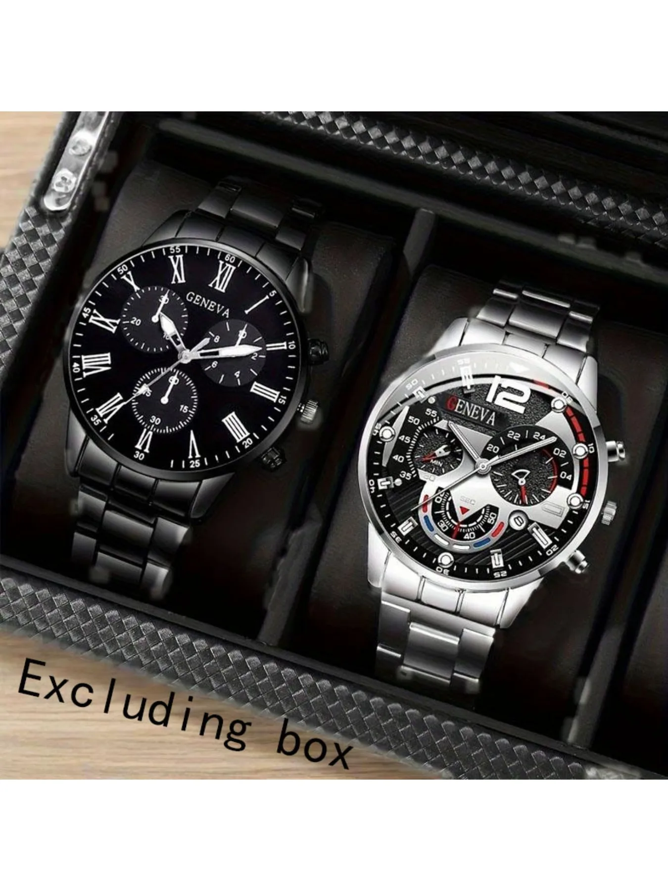 Fashionable casual temperament business watch simple and fashionable men's watch set
Fashionable casual temperament business watch simple and fashionable men's watch set