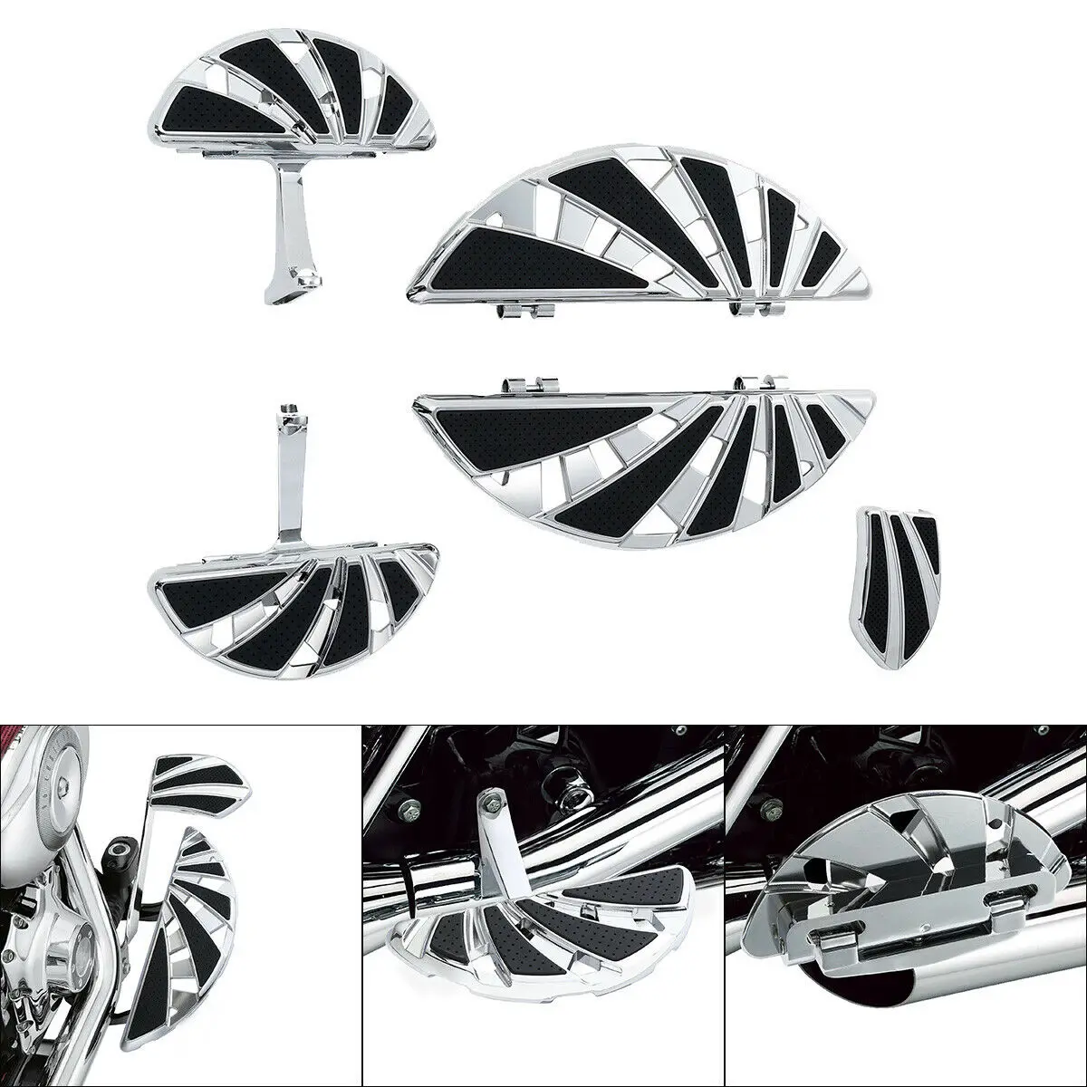Motorcycle Floorboard FootPeg Rest Brake Pedal Pad For Harley Touring Street Electra Glide Road King 1993-2022
Motorcycle Floorboard FootPeg Rest Brake Pedal Pad For Harley Touring Street Electra Glide Road King 1993-2022