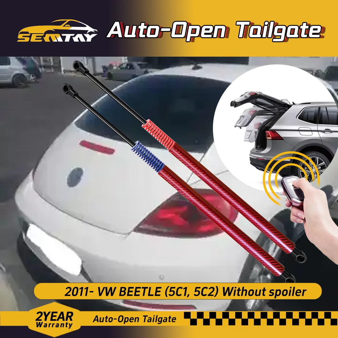SEMTAY Автоматические подъемные стойки багажника с пружиной для VW BEETLE (5C1, 5C2) без спойлера 2011-подъемники задней двери багажника
SEMTAY Автоматические подъемные стойки багажника с пружиной для VW BEETLE (5C1, 5C2) без спойлера 2011-подъемники задней двери багажника