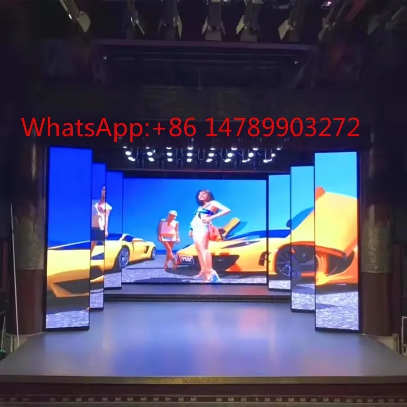 P2.976 Indoor LED Video Wall Panel Conference Stage Concert Backdrop Digital Signage Display Board
P2.976 Indoor LED Video Wall Panel Conference Stage Concert Backdrop Digital Signage Display Board