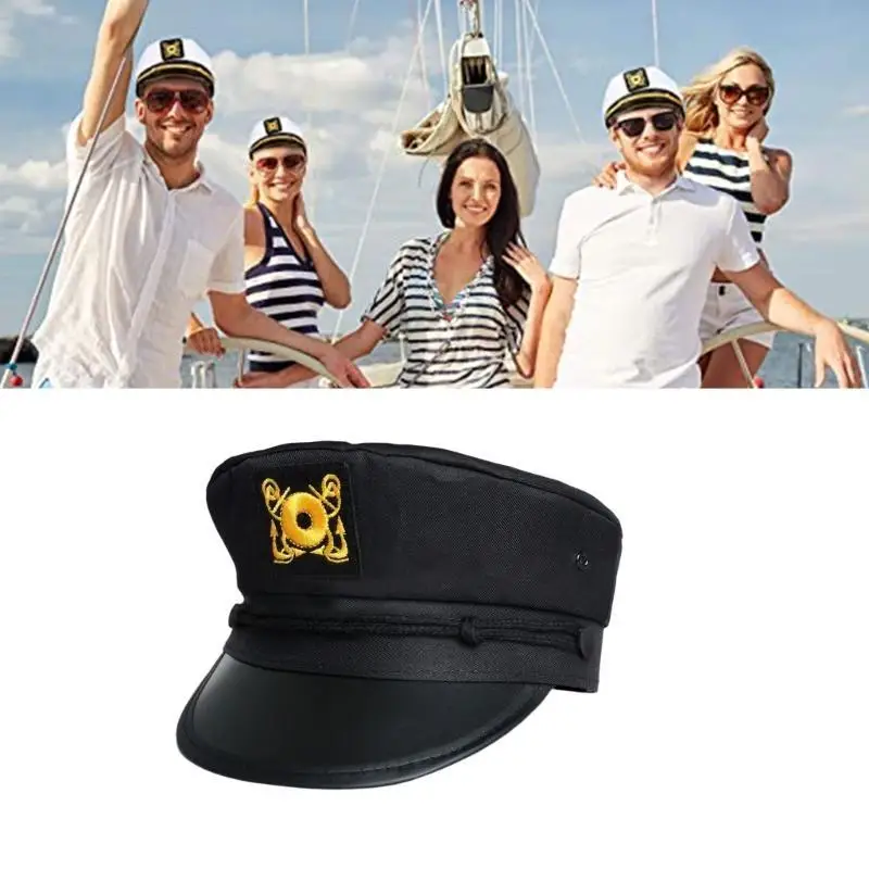 652F Adult Yacht Hats Boats Skippers Ship Sailor Captain Costume Hat For Men Womens
652F Adult Yacht Hats Boats Skippers Ship Sailor Captain Costume Hat For Men Womens