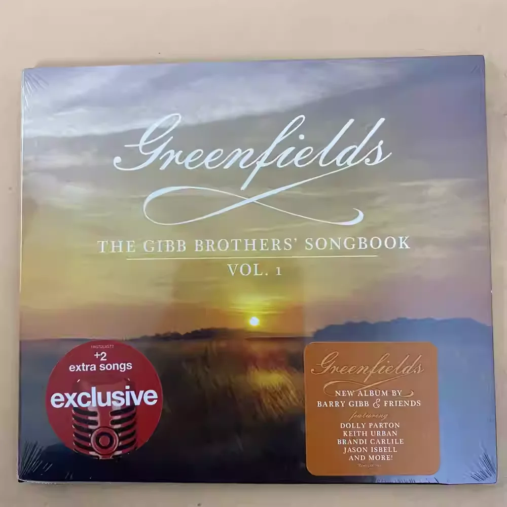 CD Classic Country & Pop-Rock Cover Album Barry Gibb Music CD Greenfields: The Gibb Brothers' Songbook, Vol. 1 Music Record
CD Classic Country & Pop-Rock Cover Album Barry Gibb Music CD Greenfields: The Gibb Brothers' Songbook, Vol. 1 Music Record
