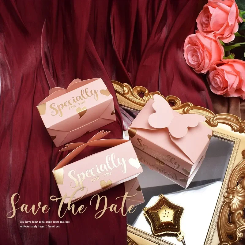25 Pcs/Lot Creative Three-Dimensional Butterfly Wedding Candy Box Multi-Color Optional Holiday Small Gift Packaging Paper Box
25 Pcs/Lot Creative Three-Dimensional Butterfly Wedding Candy Box Multi-Color Optional Holiday Small Gift Packaging Paper Box