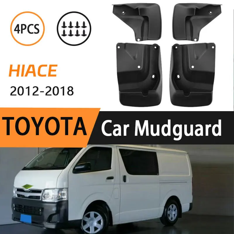 Mudflaps For Toyota Hiace Sea Lion H200 2012 2013 2014 2015 2016 2017 2018 Front Rear Wheel Mudguard Guard Fender Car Accessory
Mudflaps For Toyota Hiace Sea Lion H200 2012 2013 2014 2015 2016 2017 2018 Front Rear Wheel Mudguard Guard Fender Car Accessory