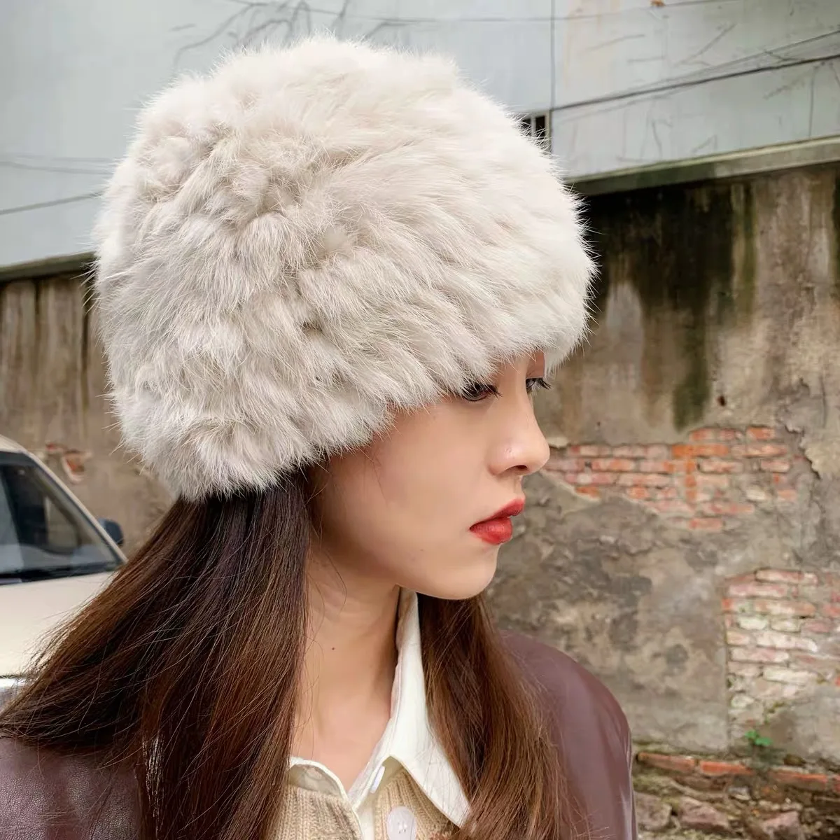 Real Rabbit Fur Hats for Women Beanies In Winter Fluffy Plush Women's Hat Soft Warm Thick Winter Bonnets Skullies женская шапка
Real Rabbit Fur Hats for Women Beanies In Winter Fluffy Plush Women's Hat Soft Warm Thick Winter Bonnets Skullies женская шапка