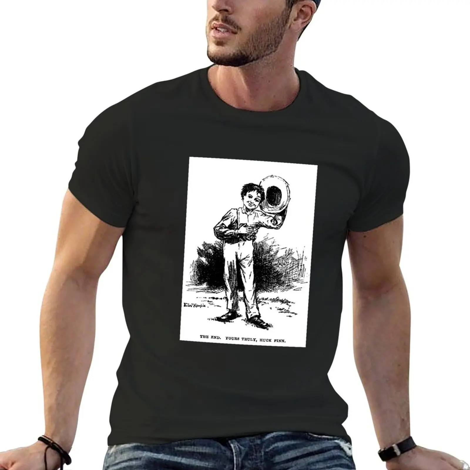 Huckleberry Huck Finn by Mark Twain T-Shirt anime figures basketball graphic tees custom shirt graphic shirts clothing for men
Huckleberry Huck Finn by Mark Twain T-Shirt anime figures basketball graphic tees custom shirt graphic shirts clothing for men