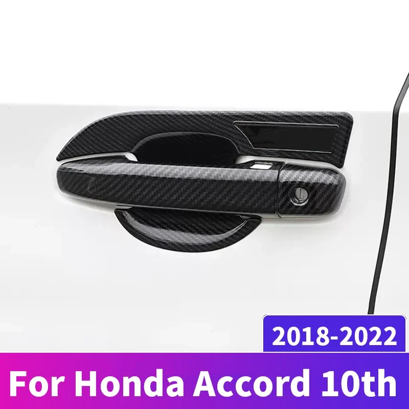 Для Honda Accord X 10 2018 2019 2020 2021 2022 ABS углеродное волокно дверная ручка автомобиля крышка защитная наклейка аксессуары
Для Honda Accord X 10 2018 2019 2020 2021 2022 ABS углеродное волокно дверная ручка автомобиля крышка защитная наклейка аксессуары