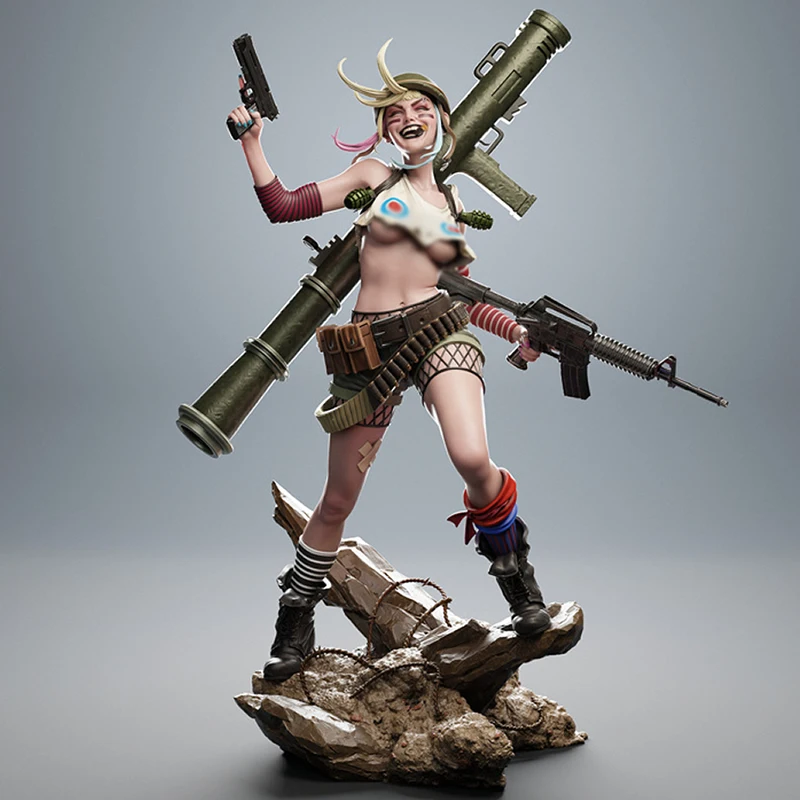 26CM Game Character 6656 Tank Girl 3D Print Model Kit Unassembled Unpainted Custom Jigsaw Puzzle GK Figure
26CM Game Character 6656 Tank Girl 3D Print Model Kit Unassembled Unpainted Custom Jigsaw Puzzle GK Figure