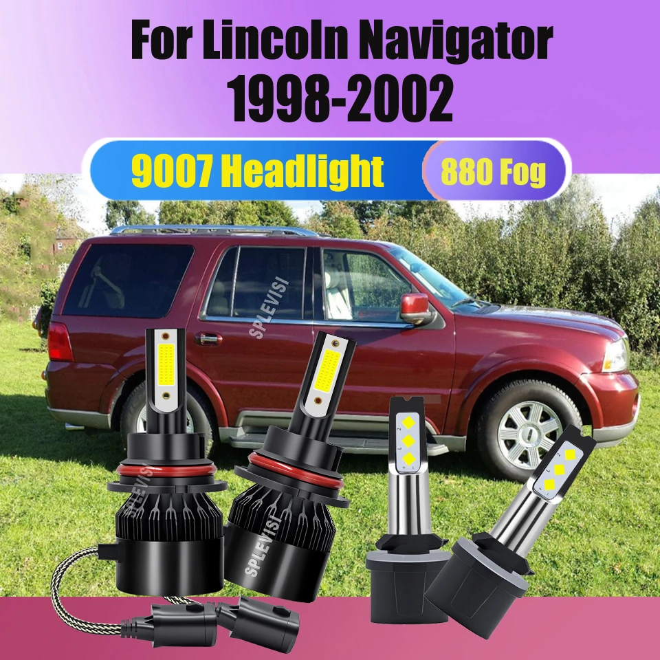 Plug and Play Headlight Foglamp Auto Lights - 10 Minute Installation For Lincoln Navigator 1998 1997 1998 1999 2000 2001 2002
Plug and Play Headlight Foglamp Auto Lights - 10 Minute Installation For Lincoln Navigator 1998 1997 1998 1999 2000 2001 2002