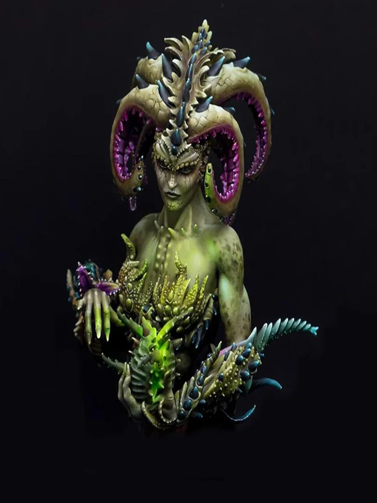 Unassambled 1/10 modern ancient fantasy officer bust Resin figure miniature model kits Unpainted
Unassambled 1/10 modern ancient fantasy officer bust Resin figure miniature model kits Unpainted