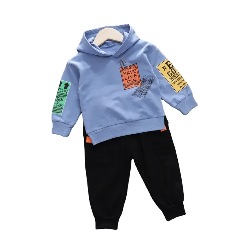 Spring Autumn Fashion Baby Clothes Children Boy Girls Letter Cotton Hoodies Pants 2Pcs/set Infant Casual Costume Kids Sportswear
Spring Autumn Fashion Baby Clothes Children Boy Girls Letter Cotton Hoodies Pants 2Pcs/set Infant Casual Costume Kids Sportswear