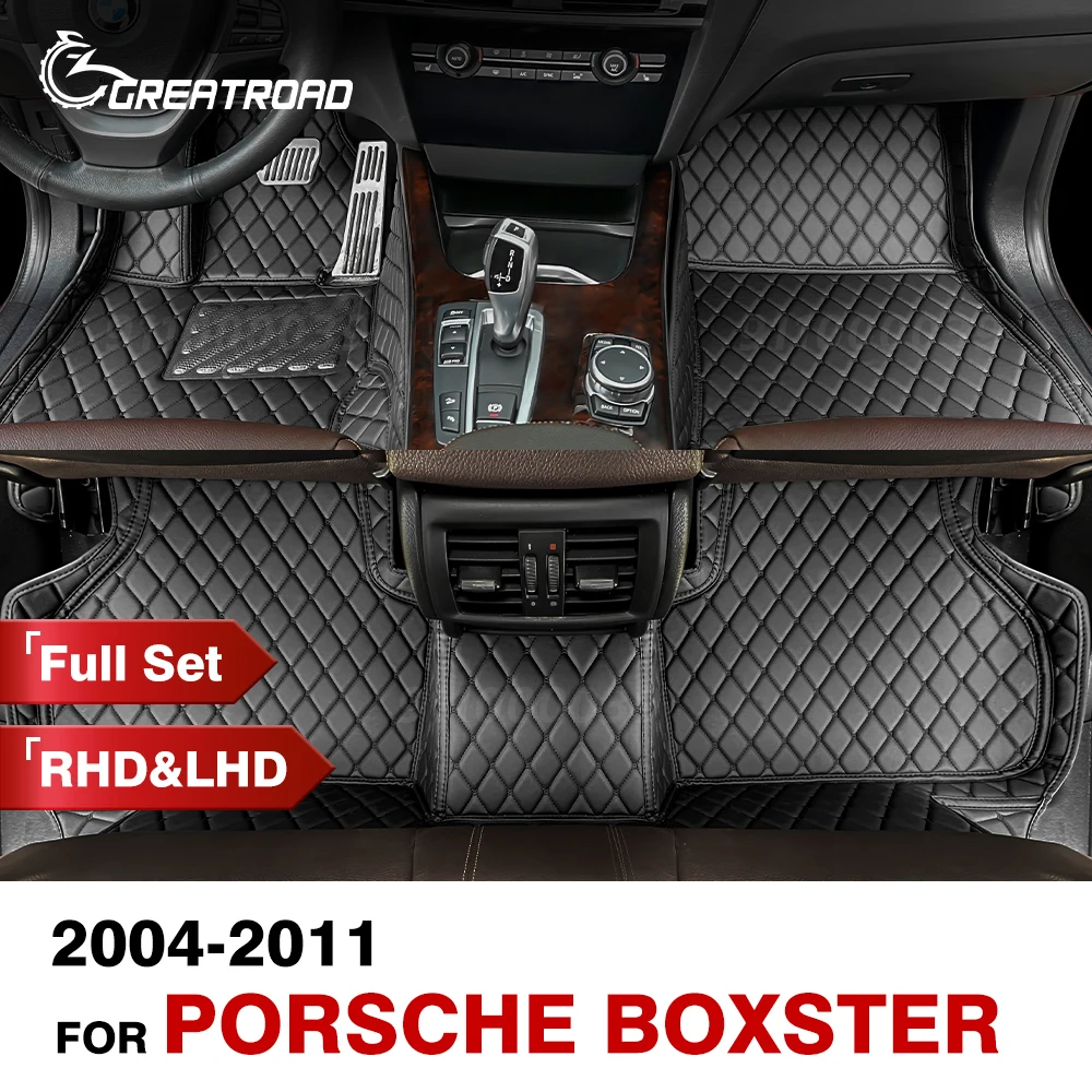 Car floor mats for Porsche Boxster 2004-2011 Custom foot Pads automobile Interior Accessories
Car floor mats for Porsche Boxster 2004-2011 Custom foot Pads automobile Interior Accessories
