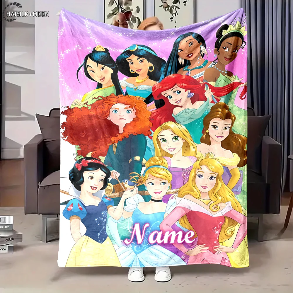 Disney Princess Custom Name Personalized Blanket Print Adult Children Warm Blankets and Comfortable Blanket Holiday Girl Gifts
Disney Princess Custom Name Personalized Blanket Print Adult Children Warm Blankets and Comfortable Blanket Holiday Girl Gifts