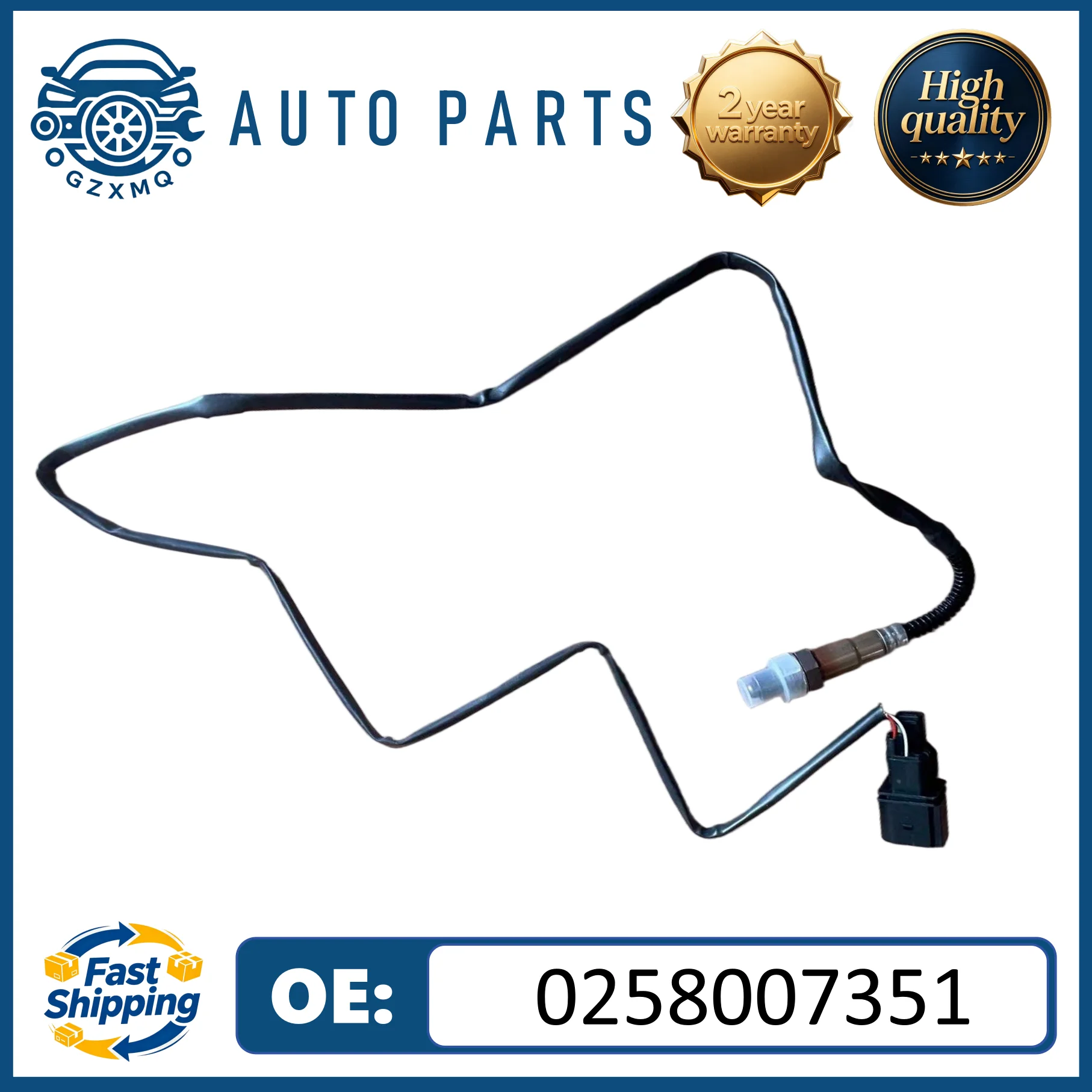 0258007351 1K0998262D 234-5112 High-Quality Lambda Oxygen Sensor For Skoda 99-05 VW jie da 1.8L-L4
0258007351 1K0998262D 234-5112 High-Quality Lambda Oxygen Sensor For Skoda 99-05 VW jie da 1.8L-L4