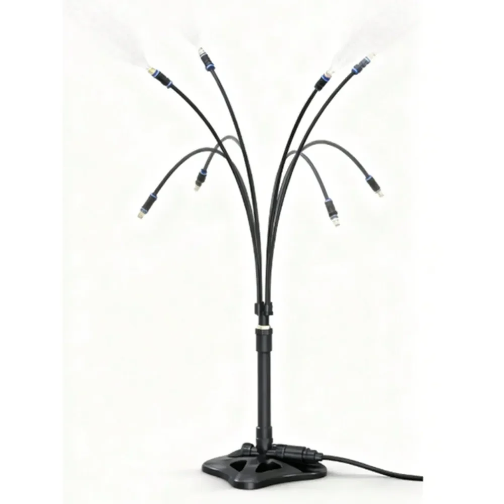 Standing Misters For Outside Patio graded 26.2FT8M Portable Outdoor Misting Cooling For Patio, Garden, Pool, BBQ, Pets Playin
Standing Misters For Outside Patio graded 26.2FT8M Portable Outdoor Misting Cooling For Patio, Garden, Pool, BBQ, Pets Playin