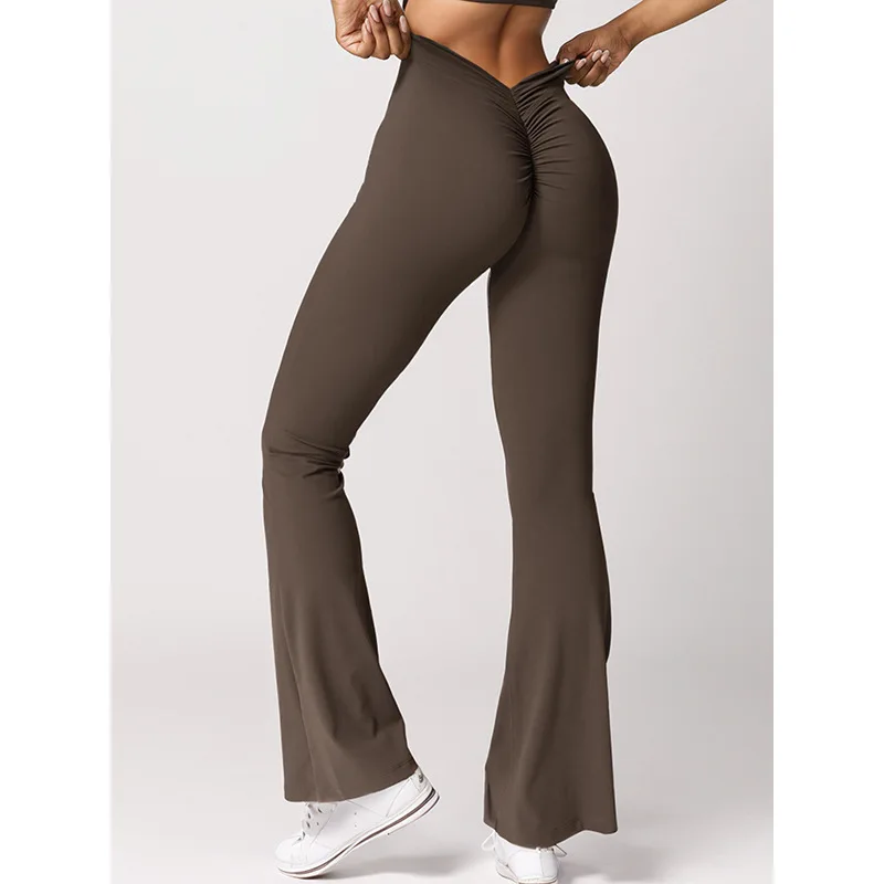 Spring Summer 2024 New Pants Trousers Women's Solid Color Slim Fit Sports Yoga Pants Women Sexy High Waist Flared Pants Trousers
Spring Summer 2024 New Pants Trousers Women's Solid Color Slim Fit Sports Yoga Pants Women Sexy High Waist Flared Pants Trousers