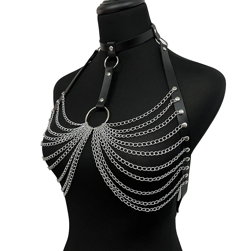 Women Fashion Street Style Waist Belt PU Leather Chain Harness Belt Gothic Exotic Daily Wear Clothing Accessories
Women Fashion Street Style Waist Belt PU Leather Chain Harness Belt Gothic Exotic Daily Wear Clothing Accessories
