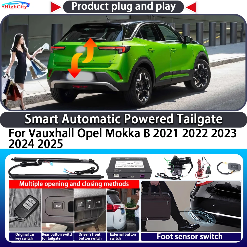 For Vauxhall Opel Mokka B 2021 2022 2023 2024 2025 Smart Automatic Powered Tailgate Key Lift Close Kit Electric Power Tailgate
For Vauxhall Opel Mokka B 2021 2022 2023 2024 2025 Smart Automatic Powered Tailgate Key Lift Close Kit Electric Power Tailgate