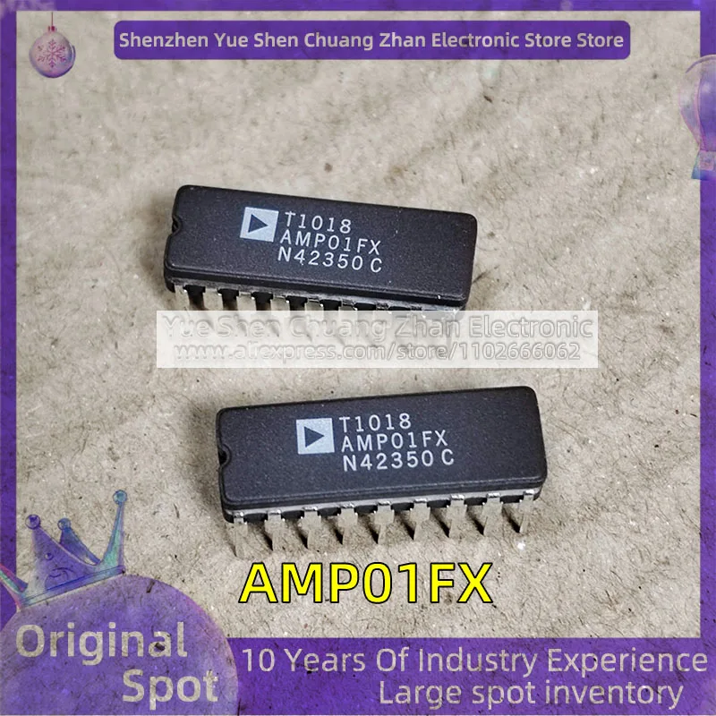 AMP01FX AMP01 CDIP-18 package Low noise precision instrument amplifier Authentic chips are welcome to ask
AMP01FX AMP01 CDIP-18 package Low noise precision instrument amplifier Authentic chips are welcome to ask