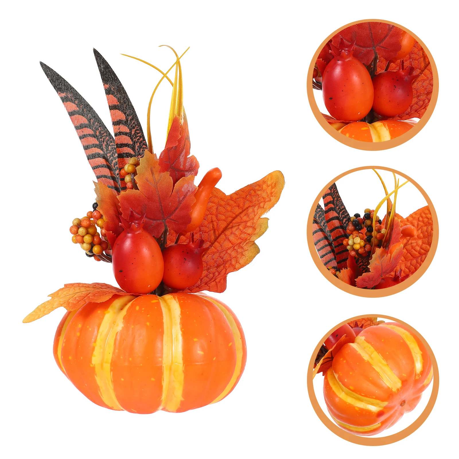1Pcs Artificial Pumpkin Maple Leaf Decor Autumn Home Decorative Props No Maintenance Required Artificial Decor
1Pcs Artificial Pumpkin Maple Leaf Decor Autumn Home Decorative Props No Maintenance Required Artificial Decor