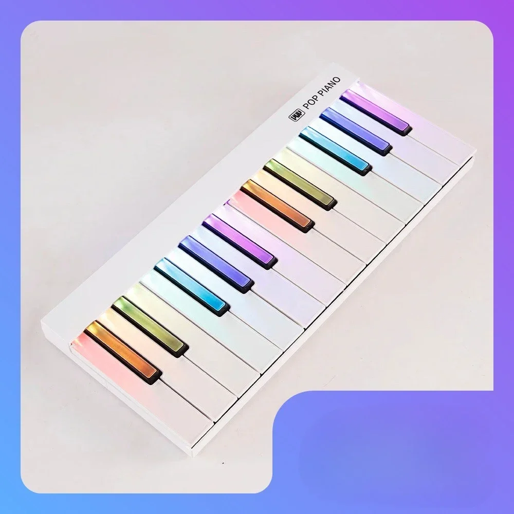 Music keyboard automatic transmission piano intelligent rainbow piano portable electronic piano novice children adult MIDI
Music keyboard automatic transmission piano intelligent rainbow piano portable electronic piano novice children adult MIDI