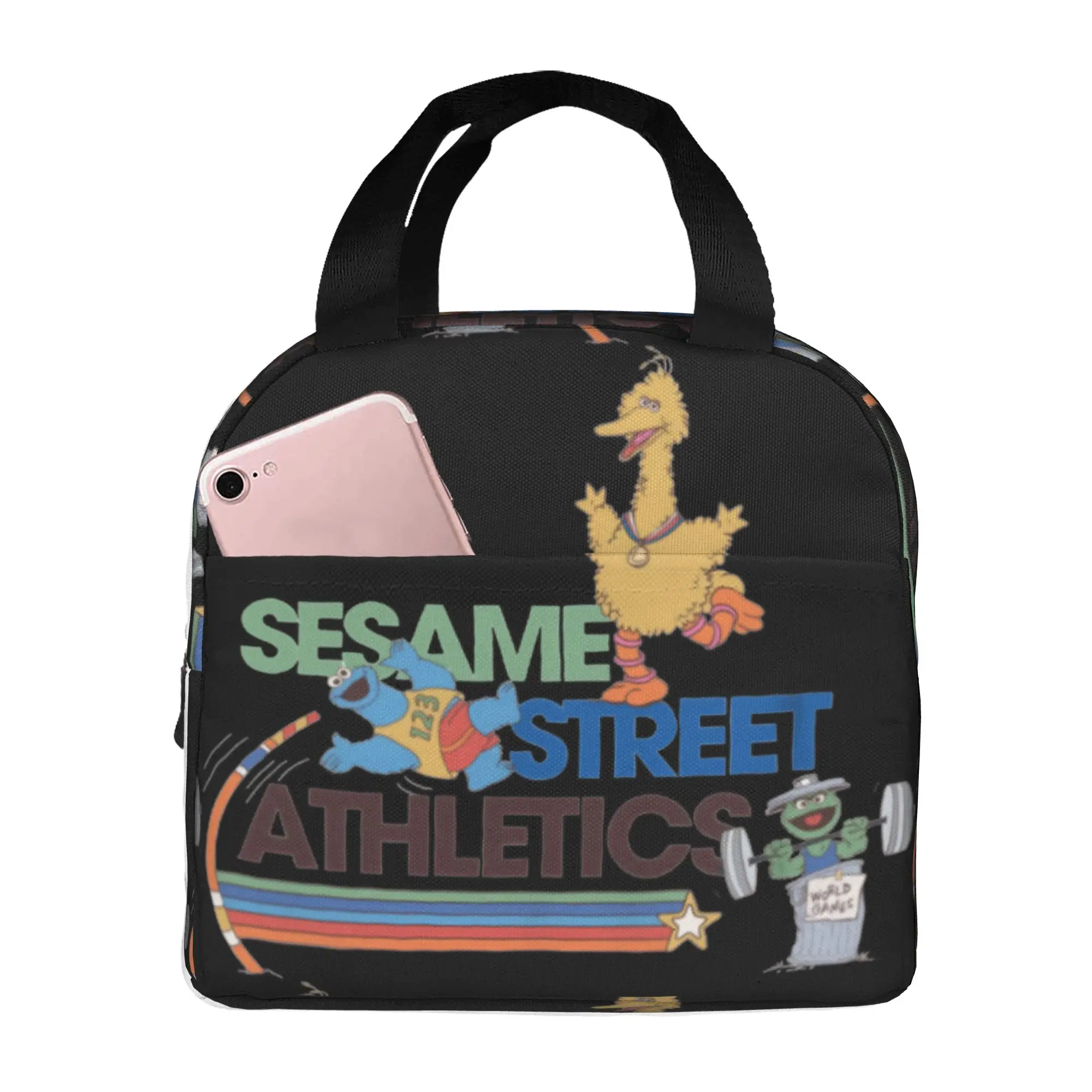Custom Cookie Monster Insulated Lunch Bags for Women Men Cartoon Portable Cooler Thermal Bento Box School
Custom Cookie Monster Insulated Lunch Bags for Women Men Cartoon Portable Cooler Thermal Bento Box School