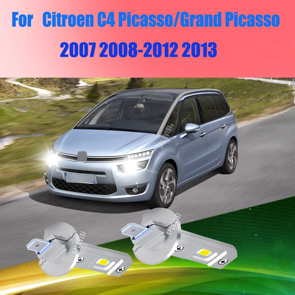 H1 LED Bulbs High Beam High brightness Increase driving safety For Citroen C4 Picasso / Grand Picasso 2007 2008 2009 2010-2013
H1 LED Bulbs High Beam High brightness Increase driving safety For Citroen C4 Picasso / Grand Picasso 2007 2008 2009 2010-2013