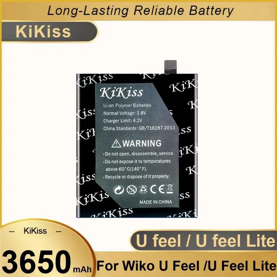 For Wiko U Feel U Feel Lite Mobile Phone Battery Premium Replacement 3650mAh Durable
For Wiko U Feel U Feel Lite Mobile Phone Battery Premium Replacement 3650mAh Durable