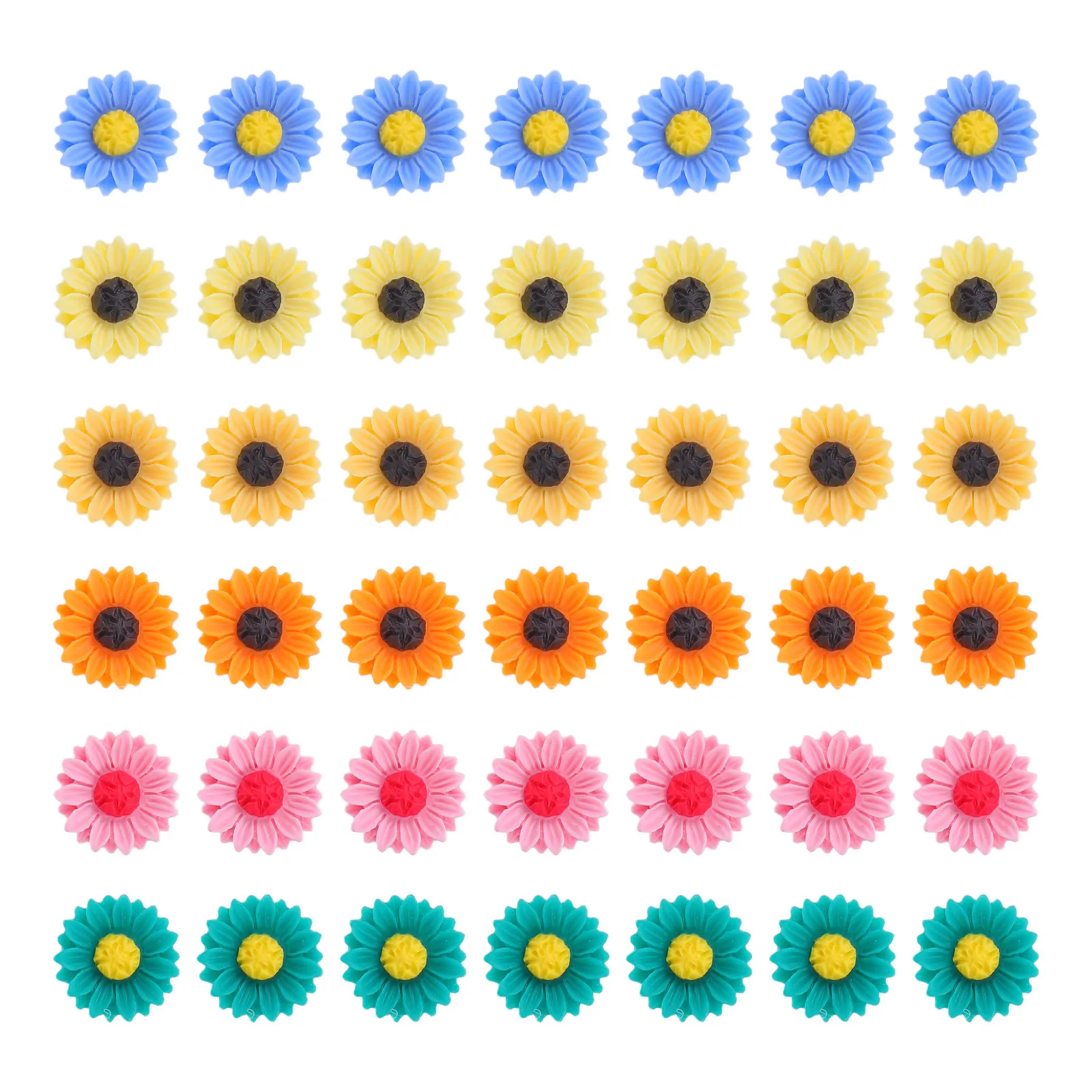 40Pcs Sunflower Pushpins Resin Decorative Thumbtacks Colorful Flower Pins for Bulletin Board Cork Wall Photo Notes Office Decor
40Pcs Sunflower Pushpins Resin Decorative Thumbtacks Colorful Flower Pins for Bulletin Board Cork Wall Photo Notes Office Decor