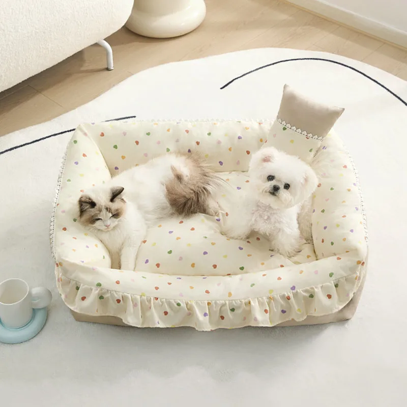 Square Dog Bed Indoor Washable Cute Dog Bed Rectangle Comfy Pet Sleeping Bed Breathable Cat Dog Sofa Bed For Pet House Nest Cave
Square Dog Bed Indoor Washable Cute Dog Bed Rectangle Comfy Pet Sleeping Bed Breathable Cat Dog Sofa Bed For Pet House Nest Cave