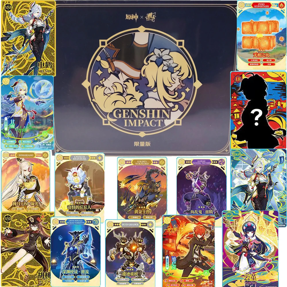 Role Playing Game Genshin Impact Collection Cards Classic Popular IP High-definition Character Premium Rare Card Birthday Gifts
Role Playing Game Genshin Impact Collection Cards Classic Popular IP High-definition Character Premium Rare Card Birthday Gifts