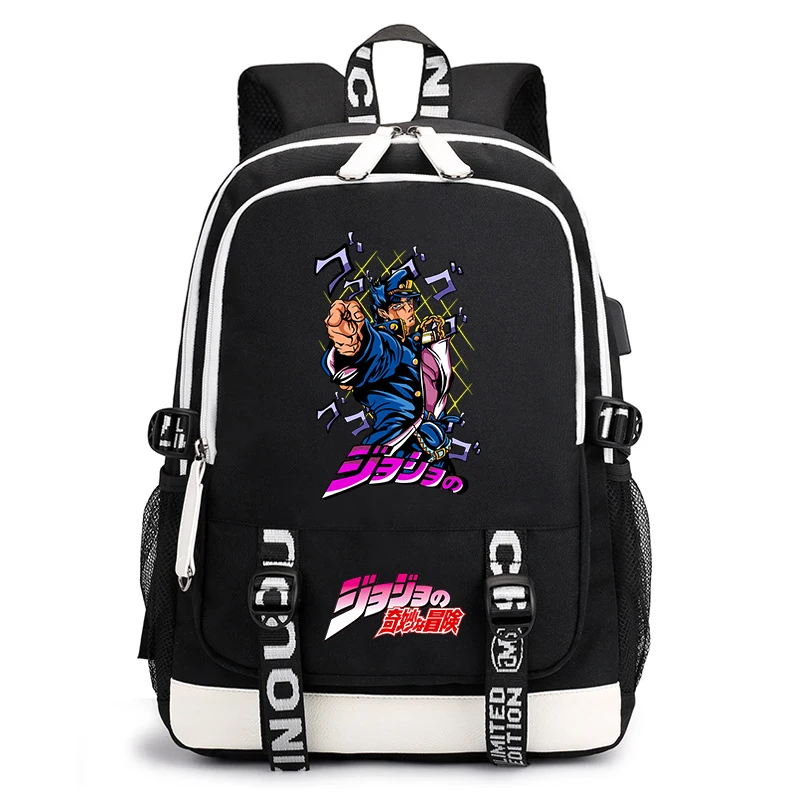 Anime JoJo Print Lightweight Student Backpack Casual Daypack for Teen Kids Junior School Bag
Anime JoJo Print Lightweight Student Backpack Casual Daypack for Teen Kids Junior School Bag