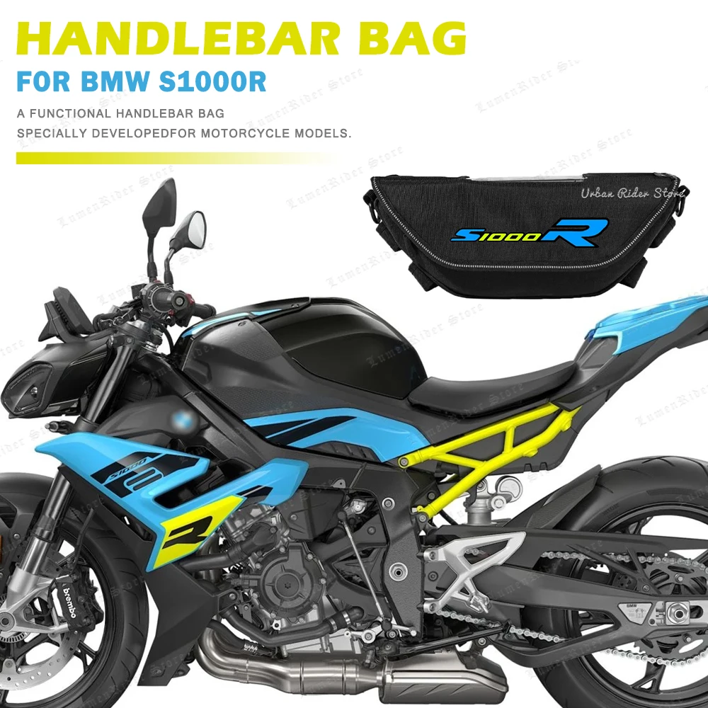Waterproof and Dustproof Motorcycle Handlebar Travel Bag for BMW S1000R - Compatible with S1000R, S1000R S1
Waterproof and Dustproof Motorcycle Handlebar Travel Bag for BMW S1000R - Compatible with S1000R, S1000R S1