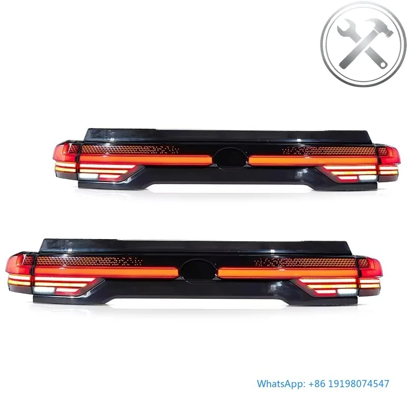 Premium Full‑Through Full LED Taillights Assembly For Full Size Off‑Road SUV LC300 ABS Housing Red Lens High Brightness Waterpro
Premium Full‑Through Full LED Taillights Assembly For Full Size Off‑Road SUV LC300 ABS Housing Red Lens High Brightness Waterpro