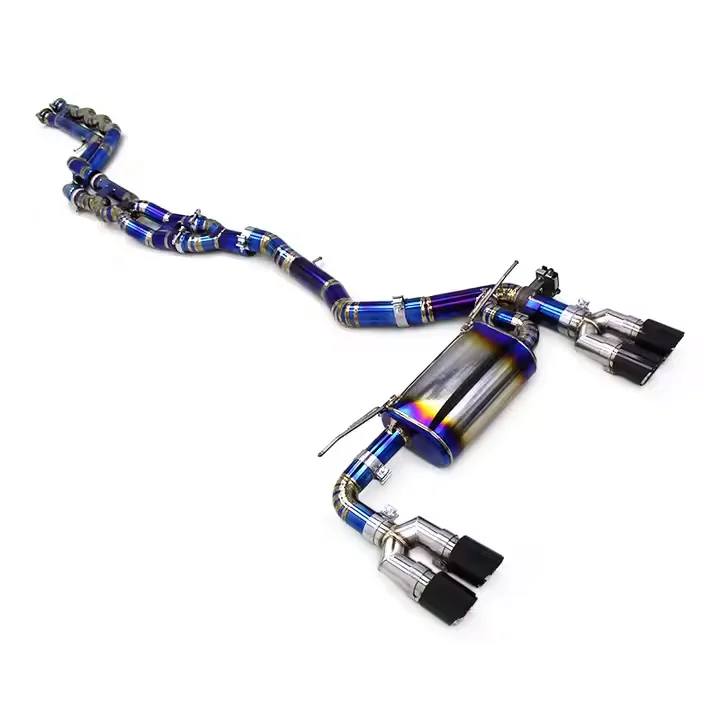 OEM Equal Length Exhaust Pipes For BMW M2C/M2 Competition F87 3.0T 2018-2023 Titanium Catback Muffler Valve
OEM Equal Length Exhaust Pipes For BMW M2C/M2 Competition F87 3.0T 2018-2023 Titanium Catback Muffler Valve