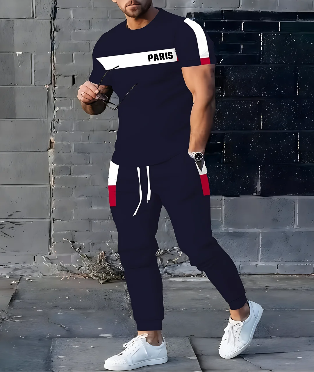 A new 3D printed pattern sporty casual fashionable soft comfortable and lightweight men's suit for summer 2025
A new 3D printed pattern sporty casual fashionable soft comfortable and lightweight men's suit for summer 2025