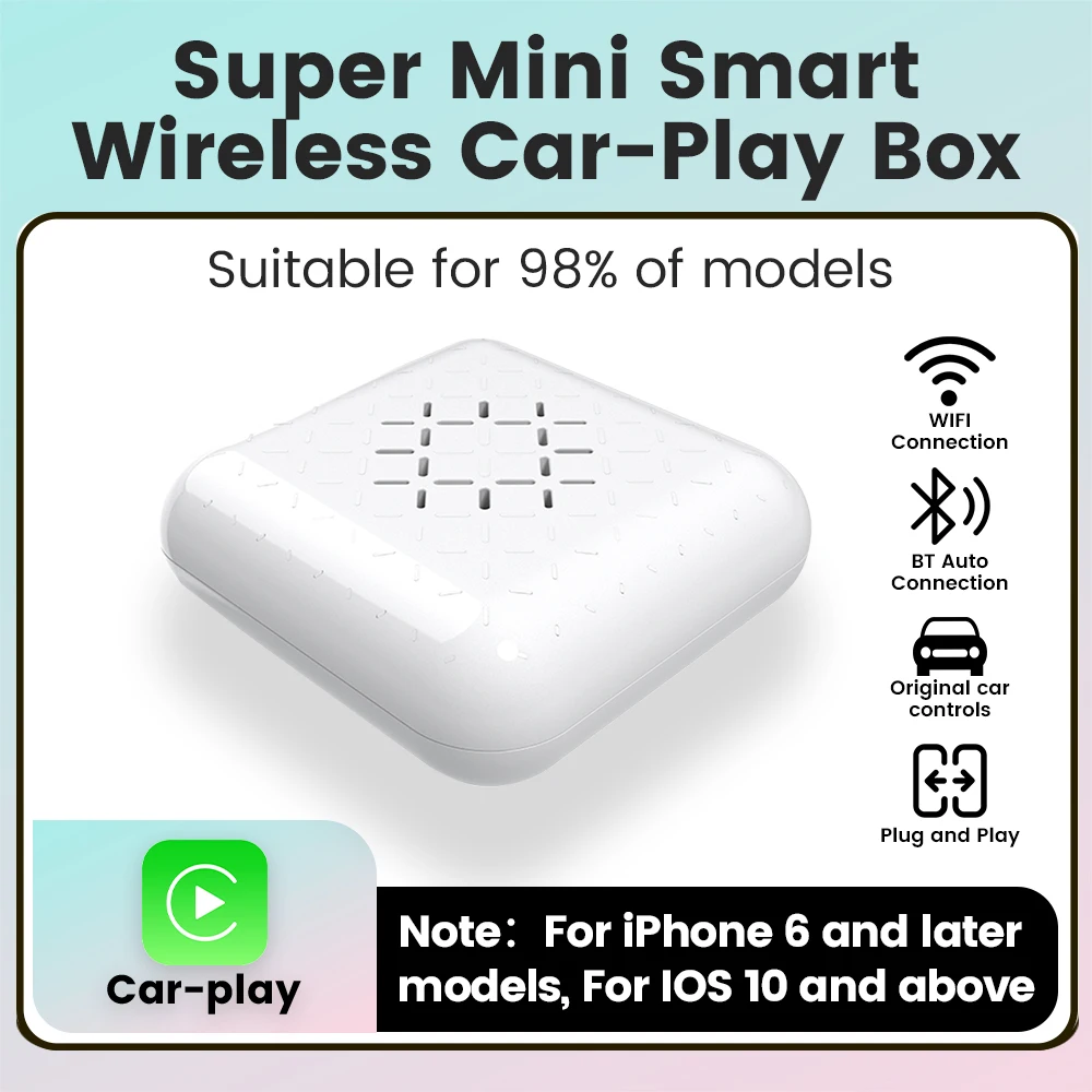 Мини AI BOX беспроводной активатор Carplay смарт-адаптер для Toyota Audi Mercedes-Benz VW Volkswagen Siri Spotify Waze BT GPS WIFI
Мини AI BOX беспроводной активатор Carplay смарт-адаптер для Toyota Audi Mercedes-Benz VW Volkswagen Siri Spotify Waze BT GPS WIFI