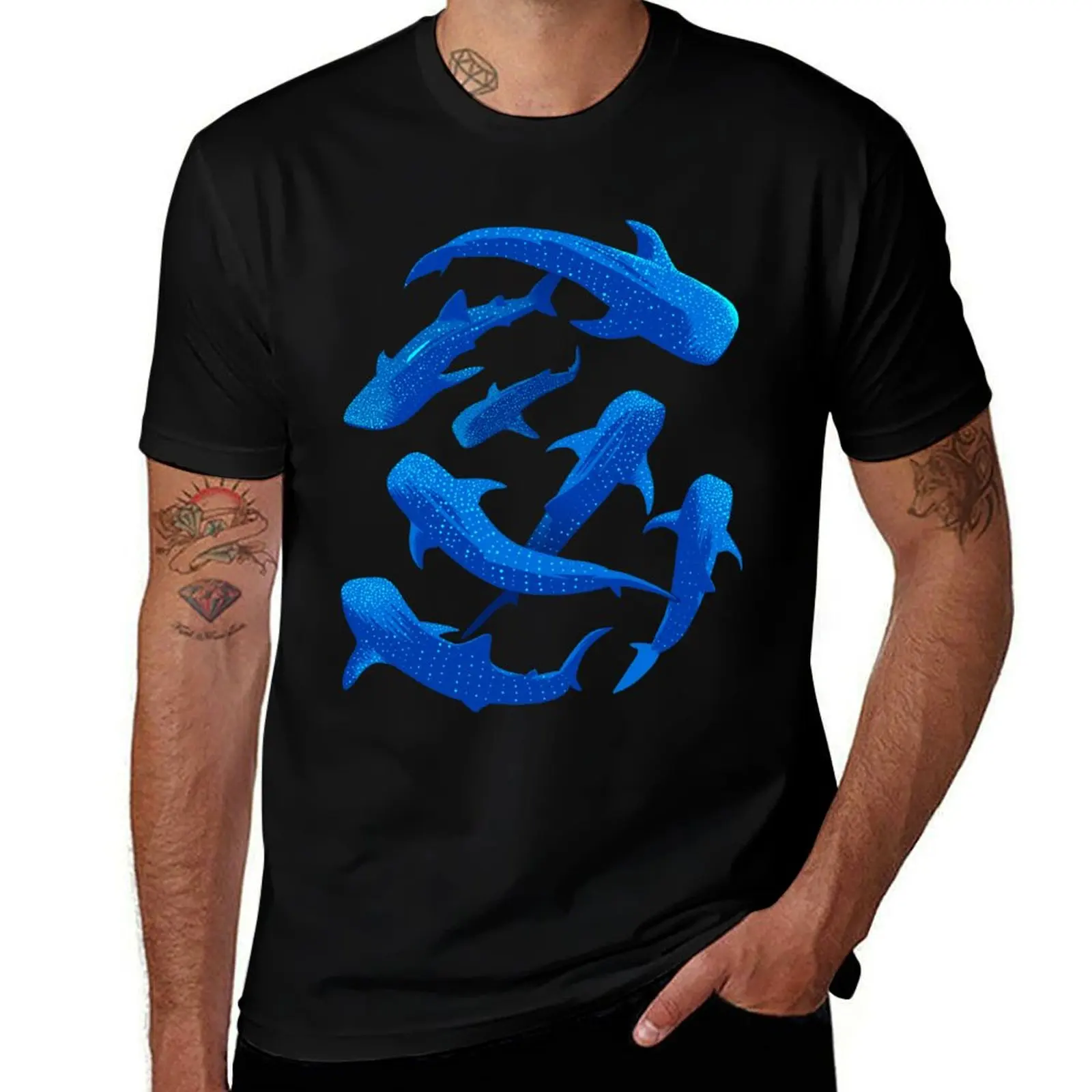 Shark Whale pattern T-Shirt fashion shirts anime stuff tops plus sizes men clothing
Shark Whale pattern T-Shirt fashion shirts anime stuff tops plus sizes men clothing