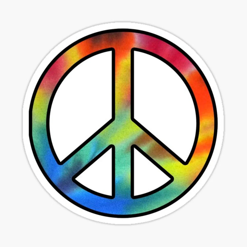 Peace Tie Dye Sticker for Laptop Decor Bedroom Car Cute Cartoon Art Fashionable Public Suitcase
Peace Tie Dye Sticker for Laptop Decor Bedroom Car Cute Cartoon Art Fashionable Public Suitcase