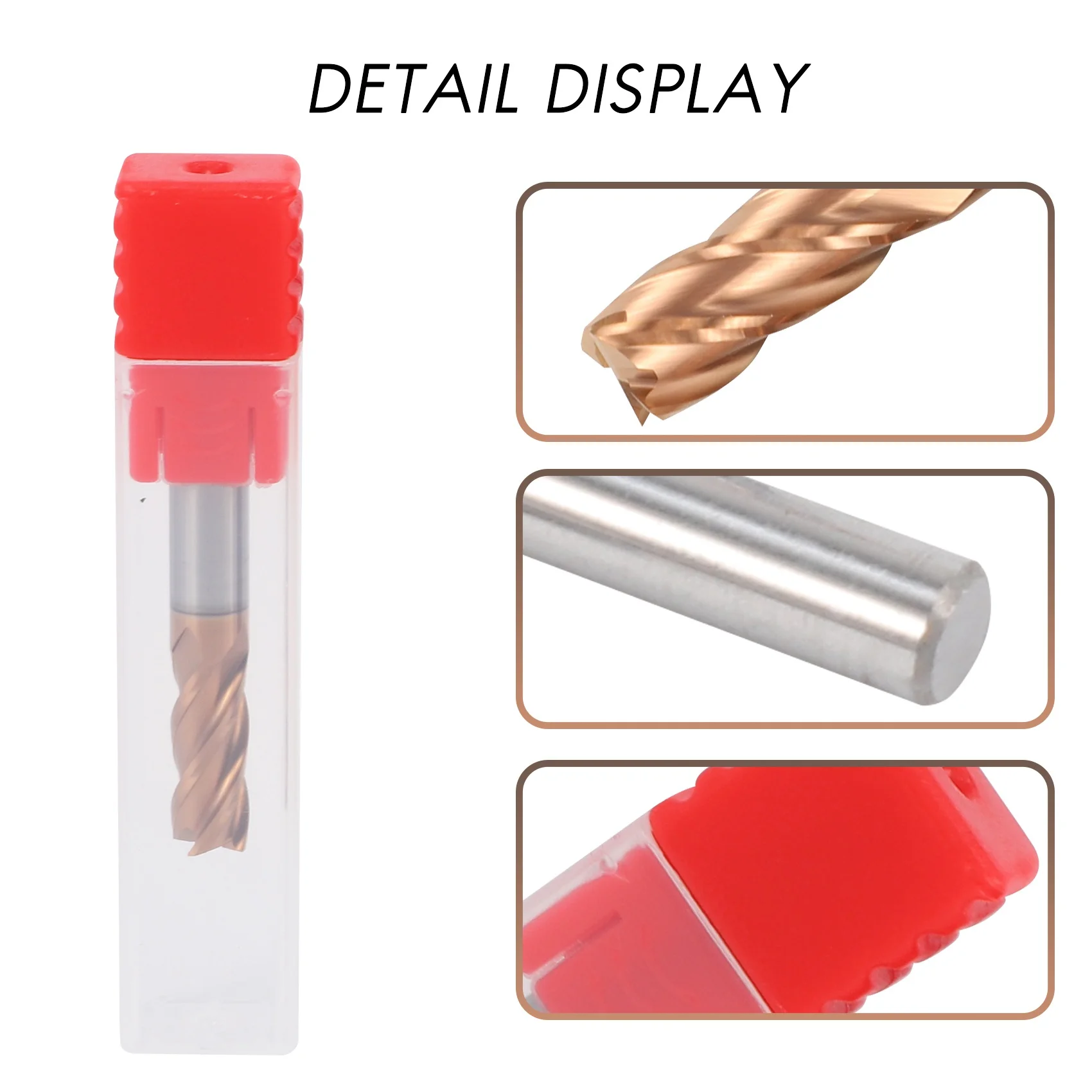 MALL 5PCS 6mm 4 Flute Carbide Endmills CNC Milling Cutter Milling Slotting Profiling Face Mill Spiral Bits
MALL 5PCS 6mm 4 Flute Carbide Endmills CNC Milling Cutter Milling Slotting Profiling Face Mill Spiral Bits