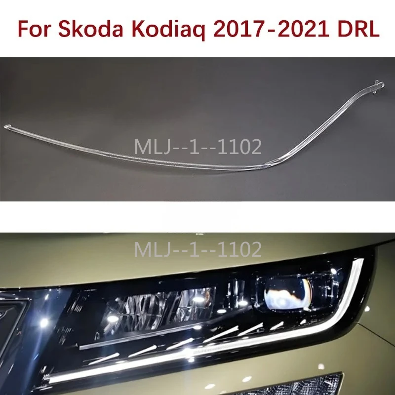 For Skoda Kodiaq 2017-2021 Daytime Running Angel Eye Guide Tube Strip Light Car DRL Light Guide Tube Car Accessories
For Skoda Kodiaq 2017-2021 Daytime Running Angel Eye Guide Tube Strip Light Car DRL Light Guide Tube Car Accessories