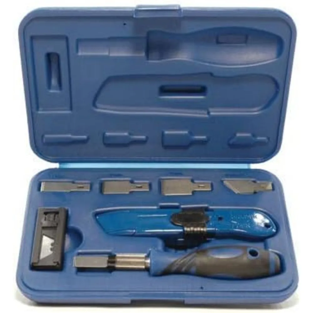 Glass Scraping Starter Kit with Five Multitype Blades
Glass Scraping Starter Kit with Five Multitype Blades